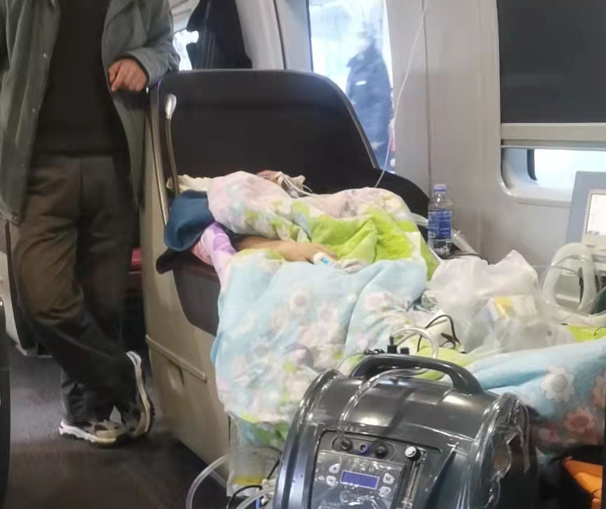 普格县高铁转运